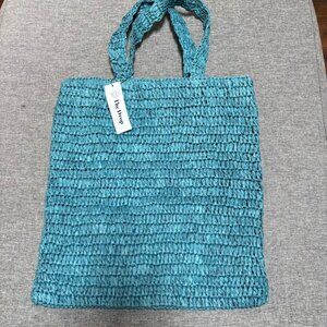 The Drop Women's Ealga Flat Handle Straw Tote